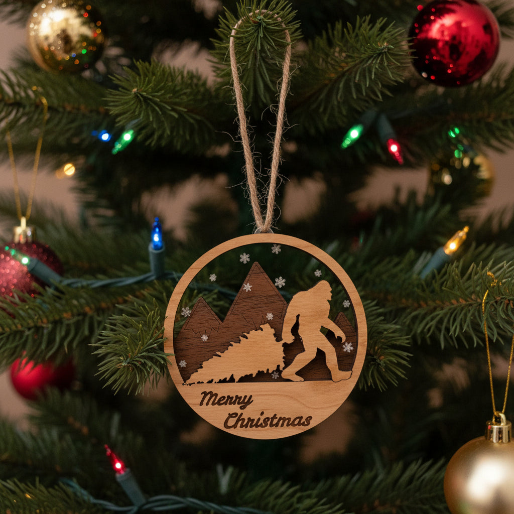 Big Foot ornament
