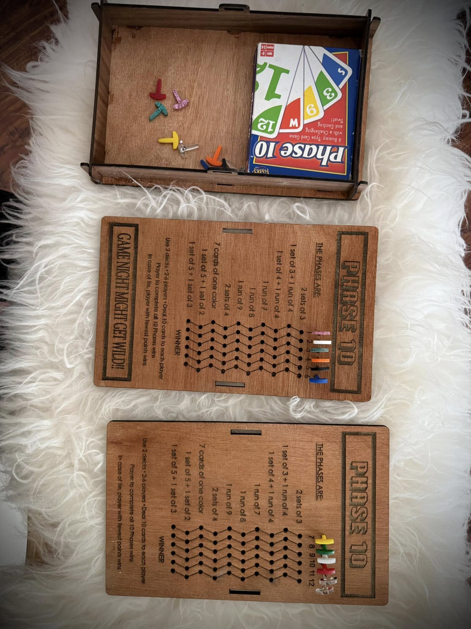 Phase 10 game box