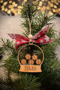 Custom snowglobe shaker ornament