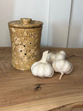 Ceramic garlic keeper