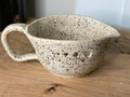 Ceramic herb shredder and garlic mincer bowl