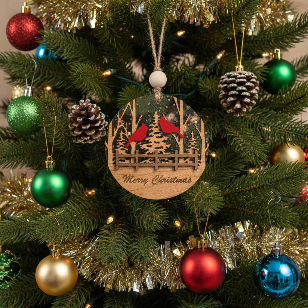 Red Bird Ornament